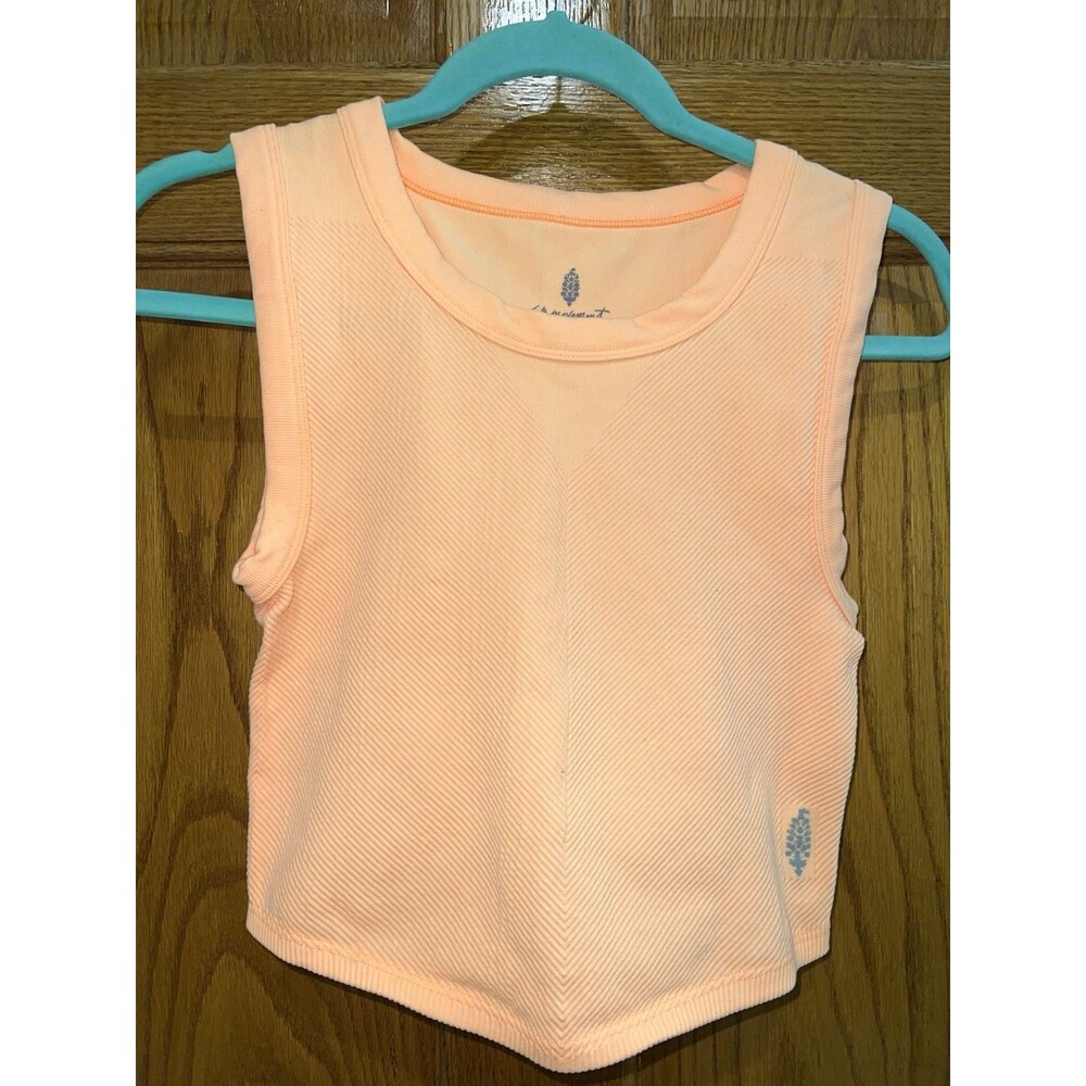 Free People Movement Free Throw Muscle Tank Orange M/L